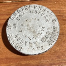 Vintage survey marker for sale  Hudson