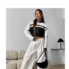 Damen lederjacke kunstleder gebraucht kaufen  Jüchen