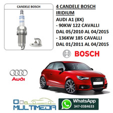 Candele bosch iridium usato  San Cassiano