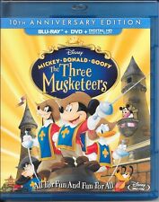 Usado, THE THREE MOSKETEERS-10º-DISNEY-1 CONJUNTO BLU RAY-2012-INGLÊS-FRETE GRÁTIS NO CANADÁ comprar usado  Enviando para Brazil