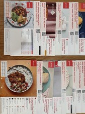 Gousto menus recipe for sale  MANCHESTER