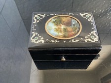 Boite timbre marqueterie d'occasion  Beauvais
