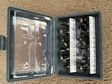 Set woodworking router for sale  RETFORD