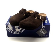 Birkenstock boston velourslede gebraucht kaufen  Köln