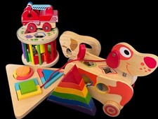 Konvolut kleinkinder holzspiel gebraucht kaufen  Edewecht