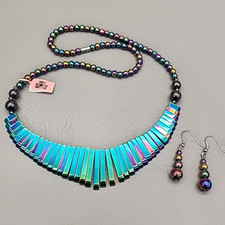 Hematite necklace pierced for sale  Germantown