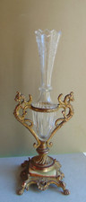 Soliflore bronze cristal d'occasion  Soissons