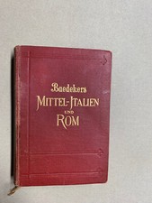 Baedeker mittel italien gebraucht kaufen  Pforzheim