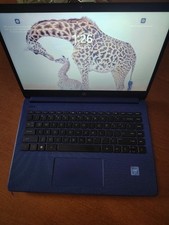 Notebook HP 14-DQ0055DX 14" 64 GB SSD, Intel Celeron N, 1.10 GHz, 4 GB de RAM - Azul comprar usado  Enviando para Brazil