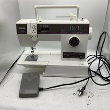 Máquina de costura vintage Singer, modelo 9420 com pedal e cabo de alimentação testado comprar usado  Enviando para Brazil