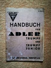 Handbuch adler trumpf gebraucht kaufen  Freiberg