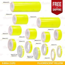 Fluorescent yellow roll for sale  COALVILLE