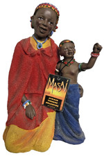 Masai figurine mother for sale  BRISTOL