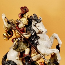 Sculpture bois polychrome d'occasion  Colmar