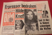 Bild zeitung august gebraucht kaufen  Hamburg