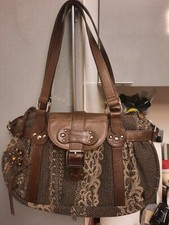Borsa shopper marrone usato  Torino