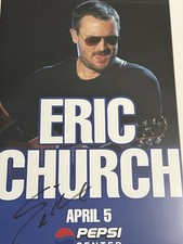 Eric church signed for sale  Georgetown