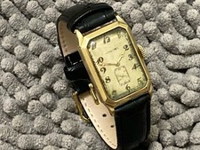 Relógio de pulso ART DECO LONGINES 17 joias cal 9.47N relógio suíço 14 K preenchido com ouro comprar usado Relógio de pulso ART DECO LONGINES 17 joias cal 9.47N relógio suíço 14 K preenchido com ouro comprar usado  Enviando para Brazil