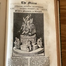 Antique print 1828 for sale  BECCLES