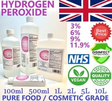 Hydrogen peroxide 11.9 for sale  CLITHEROE
