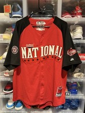 Camiseta Majestic Bryce Harper 34 National League All Star Game 2015 vermelha masculina XXL comprar usado  Enviando para Brazil