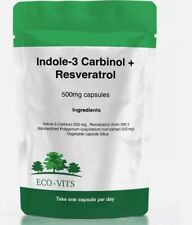 Indole-3 Carbinol + Resveratrol 500mg Cápsulas – Suporte Antioxidante e Hormonal comprar usado  Enviando para Brazil