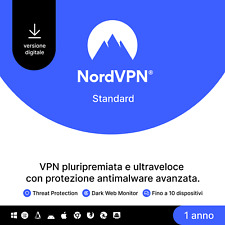 Nordvpn standard dispositivi usato  Spedire a Italy