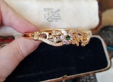 Gold emerald diamond for sale  HINCKLEY