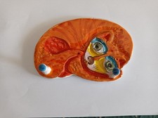 Vintage volpe ceramica usato  Italia