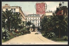 Cpa monte carlo d'occasion  Expédié en France
