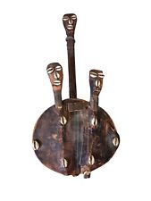 Kora Africaine Traditionnelle avec Coquillages - Instrument de Musique Ancien na sprzedaż  Wysyłka do Poland