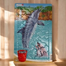 Larsen rahmenpuzzle delfine gebraucht kaufen  Bad Emstal