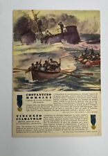 Cartolina medaglie oro usato  Barletta