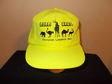Chapéu deslizante vintage-1990s Lolli Bros Alternative Livestock antílope neon com zíper sku23, usado comprar usado  Enviando para Brazil