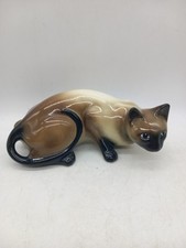 Vintage siamese cat for sale  RUGBY