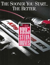 Folheto de barco - OMC - Cobra - Stern Drives - 1995 (SH288), usado comprar usado  Enviando para Brazil
