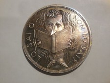 Medaglia cerchio rinascente usato  Italia