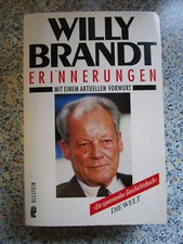 Willy brandt erinnerungen gebraucht kaufen Willy brandt erinnerungen gebraucht kaufen  Weilheim an der Teck