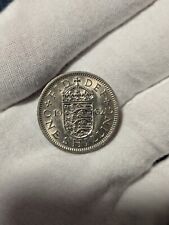 Usado, Reino Unido 1962 1 chelín inglés, moneda de prueba extremadamente rara, solo 40 k como nueva, escasa  segunda mano  Embacar hacia Argentina