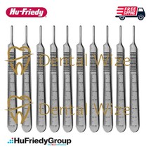 Cabo de bisturi Hu-Friedy #3 (10-130-03) – Aço inoxidável cirúrgico – 10 peças comprar usado Cabo de bisturi Hu-Friedy #3 (10-130-03) – Aço inoxidável cirúrgico – 10 peças comprar usado  Enviando para Brazil