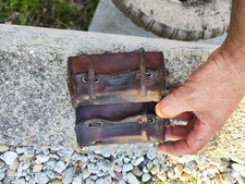 Sacoche cuir vélo d'occasion  La Roche-sur-Foron