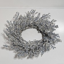Vintage Chunky Crystal Ice Grapevine Branch peça central prata azul comprar usado  Enviando para Brazil