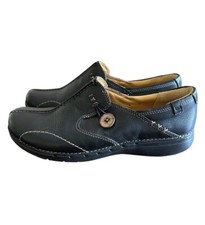 Clarks unstructured black for sale  Cicero