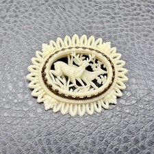 Vintage carved celluloid for sale  Charleston