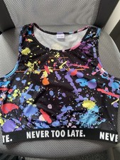 Crop top lycra for sale  WOLVERHAMPTON