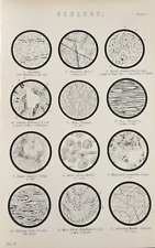 Antique geology print for sale  Shipping to Ireland