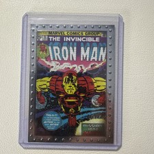 Capas de quadrinhos 2010 Upper Deck Iron Man 2 #CC6 Invincible Iron Man #80 comprar usado  Enviando para Brazil