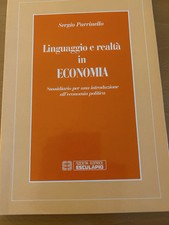 Linguaggio realtà economia. usato  Vejano