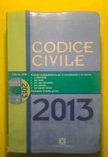 Codice civile 2013 usato  Porto Torres