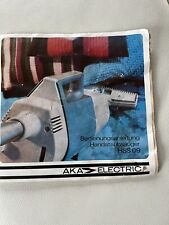 Alte gebrauchsanweisung bedien gebraucht kaufen  Adorf